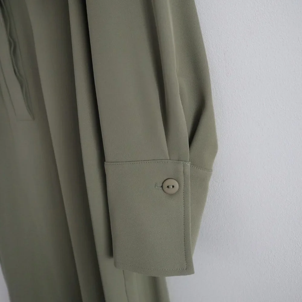 Brian Bailey Shirt Dress with Self Belt - Picture 8 of 11